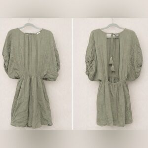 Aerie Olive Green Mini Dress